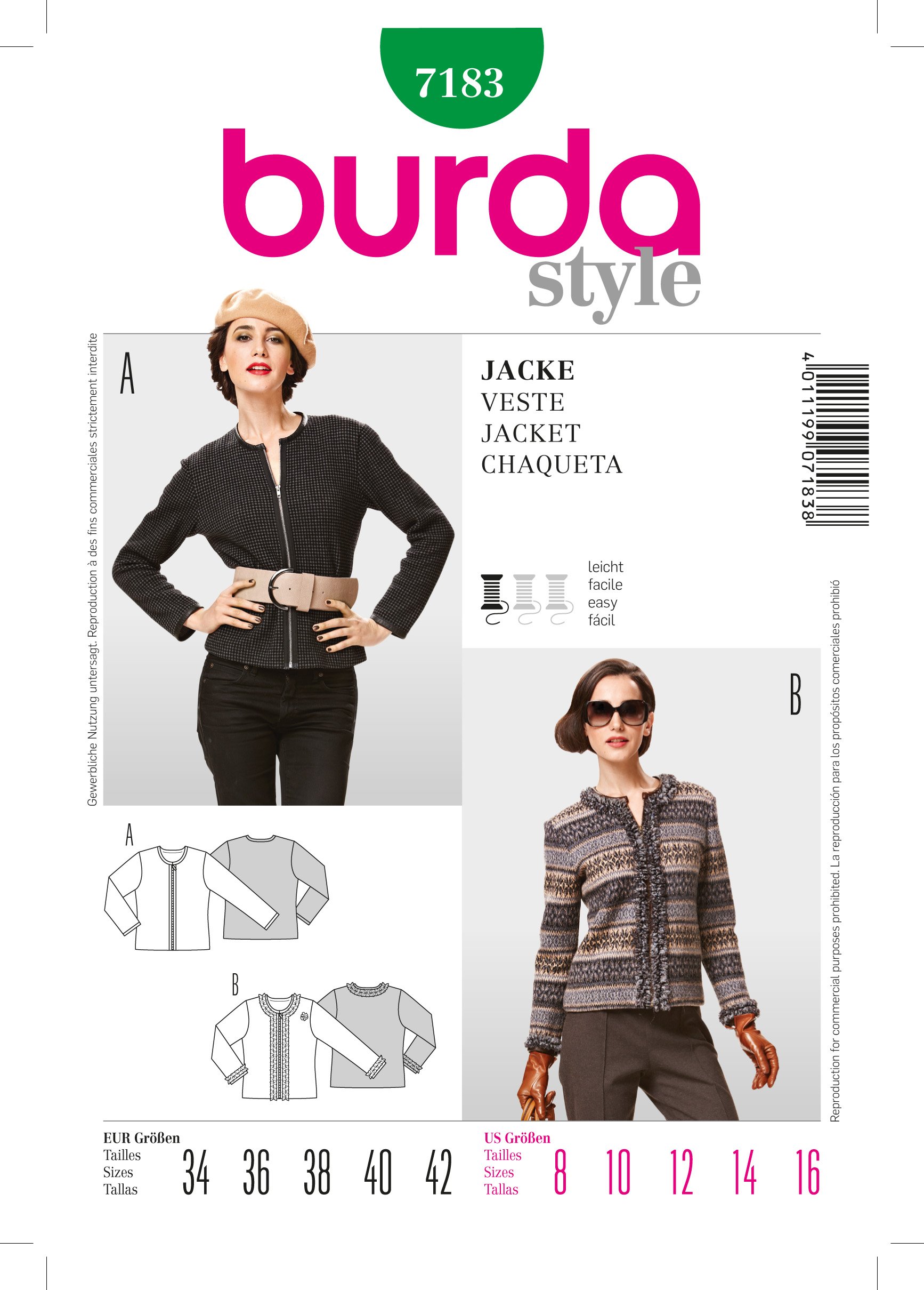 burda-style-schnittmuster-7183-jacke-mit-rei-verschluss-gr-34-42 image 2