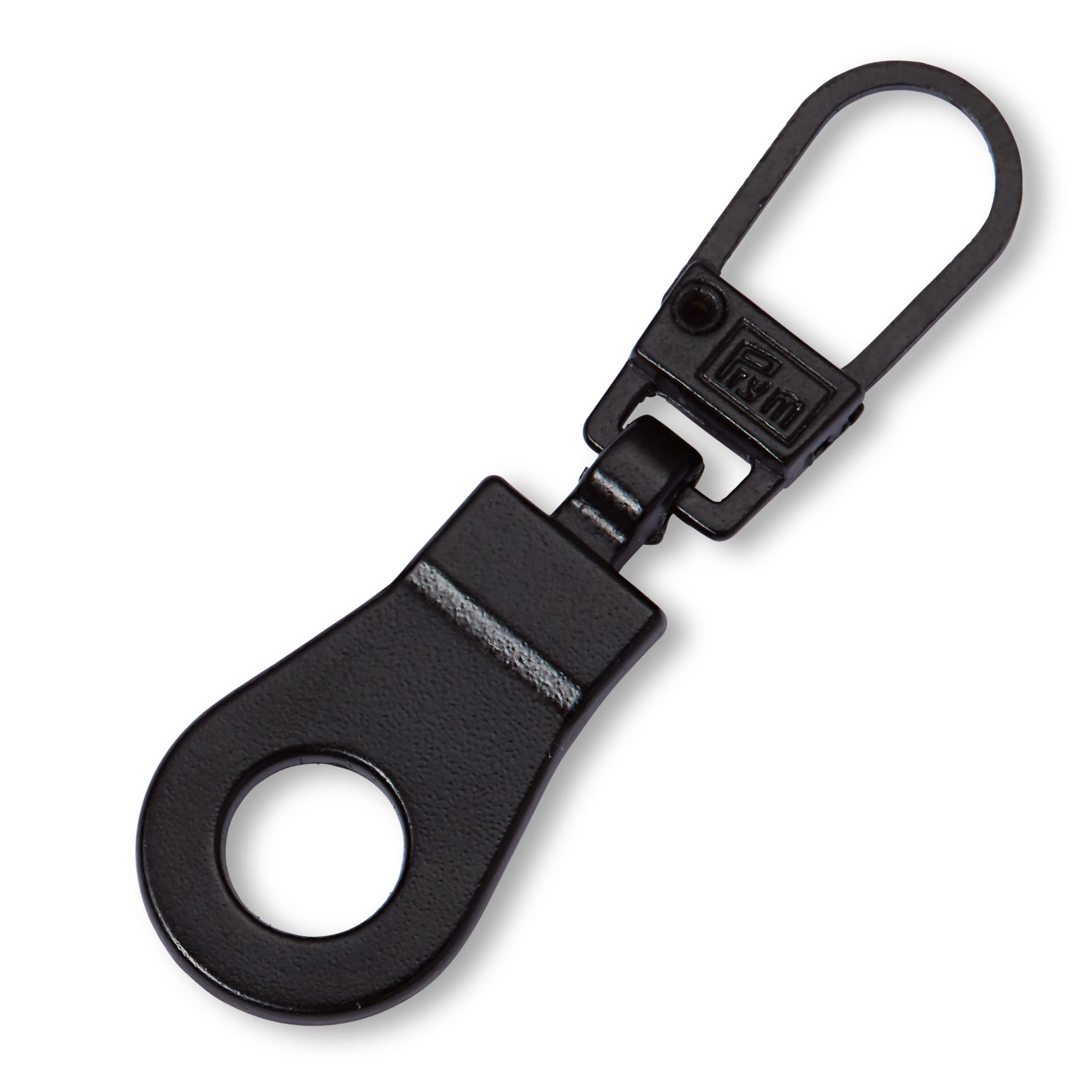 prym-482138-fashion-zipper-se-schwarz-anh-nger-mit-karabiner image 2