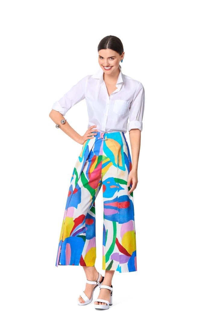 burda-style-6032-papierschnittmuster-damen-hose-mit-weitem-bein-gr-34-44 image 4