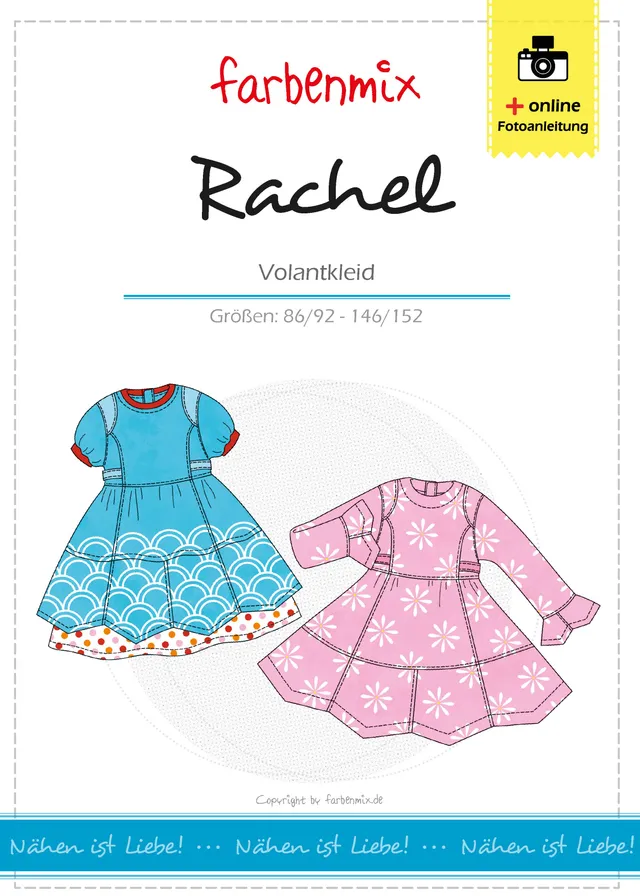 farbenmix-rachel-volantkleid-schnittmuster-ebook-gr-86-152 image 1