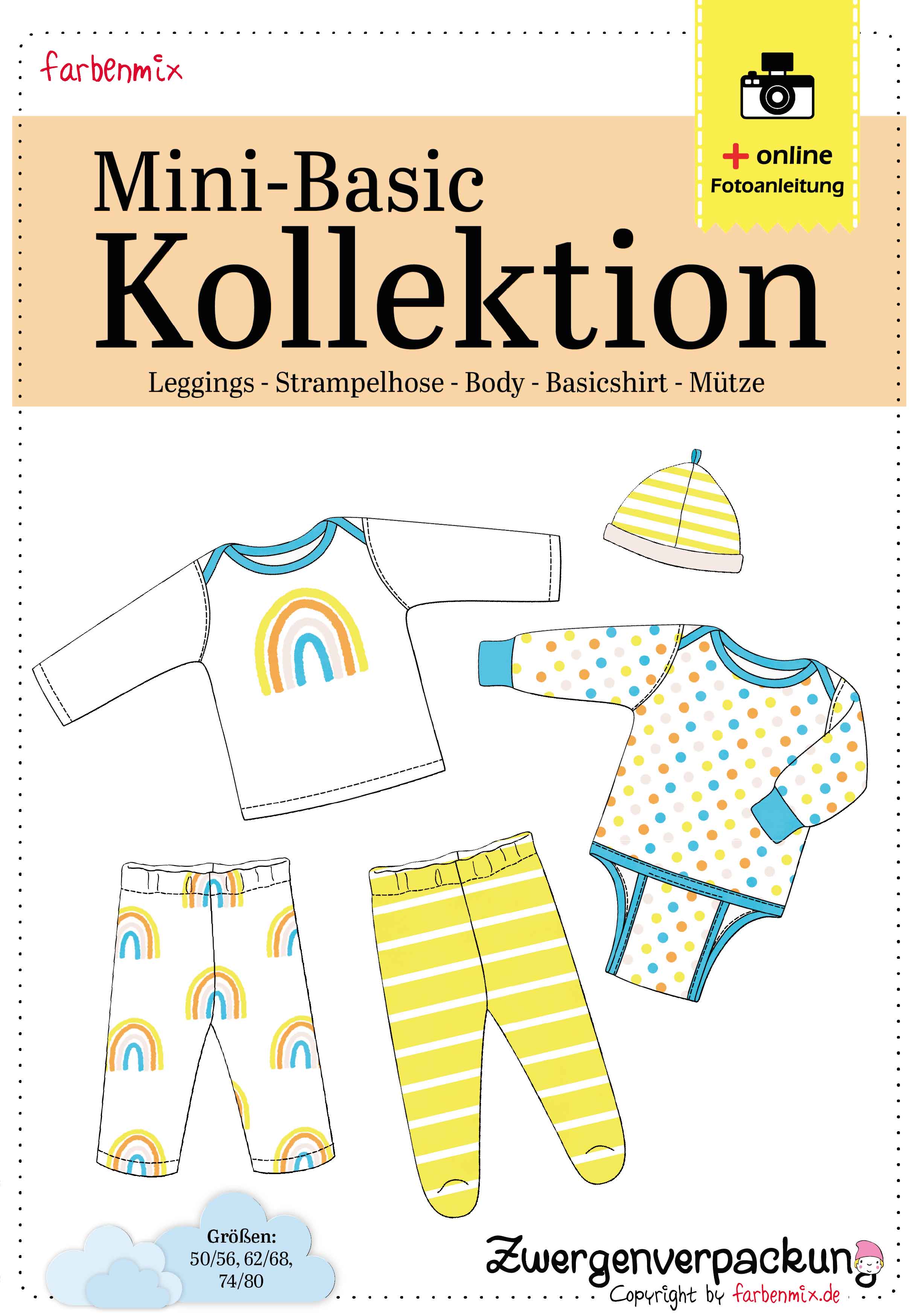 farbenmix-mini-basic-kollektion-baby-schnittmuster-body-shirt-leggings-m-tze-gr- image 1