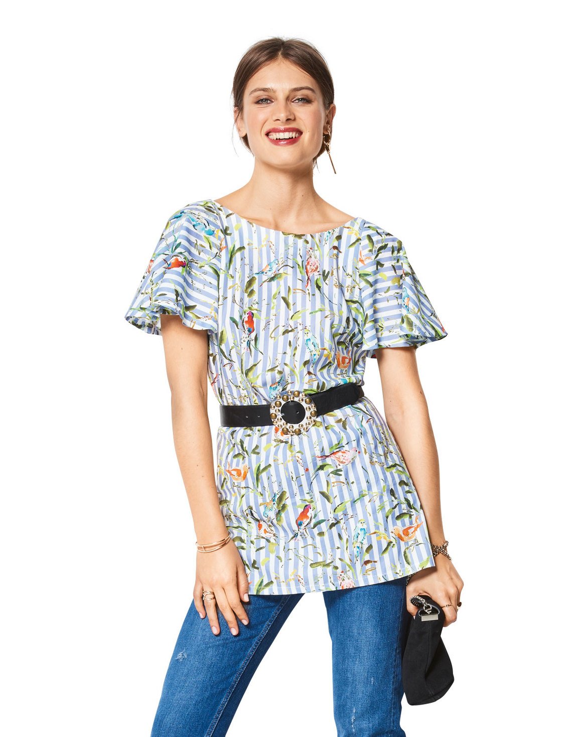 burda-style-6429-schnittmuster-t-shirt-bluse-mit-v-r-cken-gr-34-44 image 5