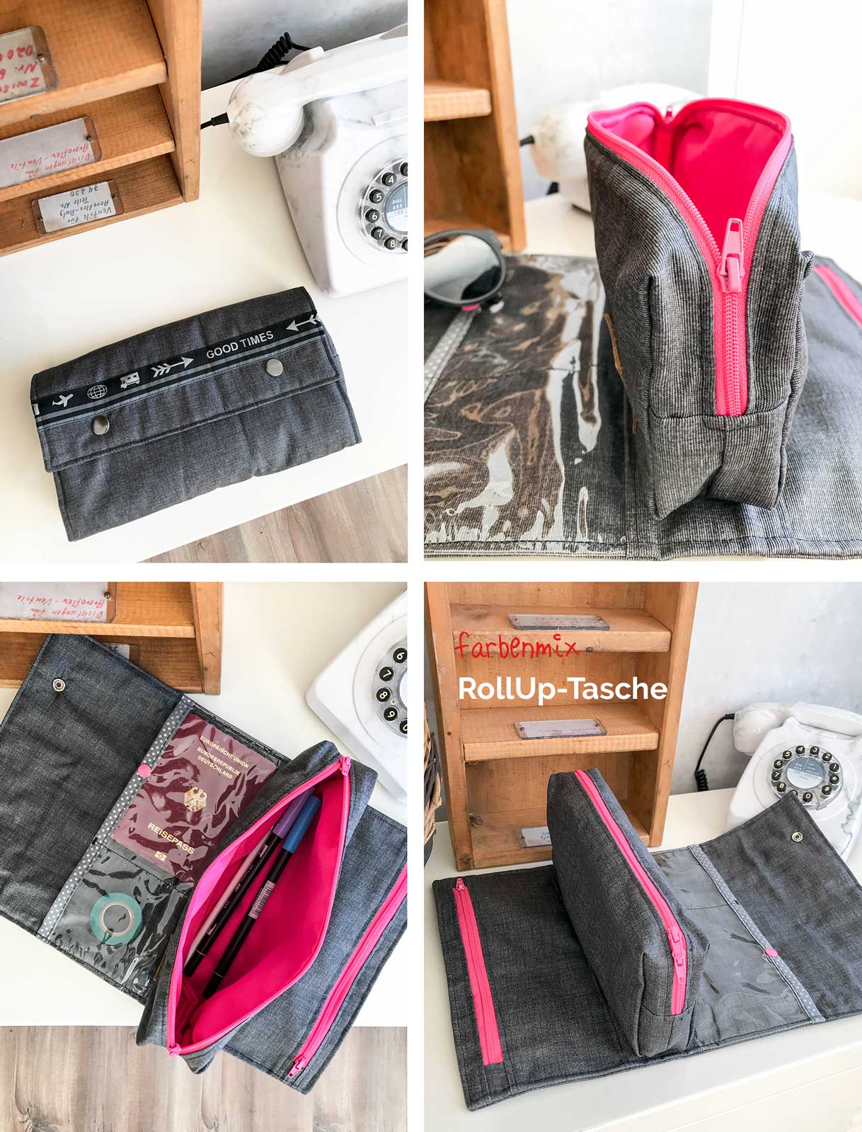 farbenmix-rollup-popup-tasche-doppelset-ebook-schnittmuster image 3